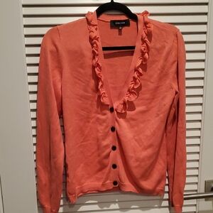 Jones Wear Coral Cardigan Sweater